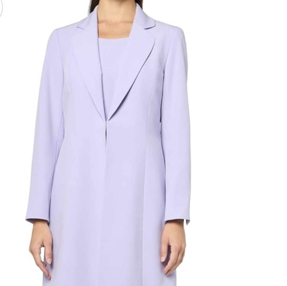 Le Suit Lavender Trench Coat